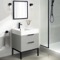 24 Inch Modern Small Bathroom Vanity, Free Standing