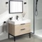 Modern Bathroom Vanity, 32 Inch, Free Standing