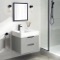 Floating Small Bathroom Vanity, Modern, 24 Inch