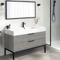 Modern Bathroom Vanity, 48 Inch, Free Standing