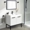Modern Bathroom Vanity, 32 Inch, Free Standing