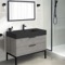 Modern Bathroom Vanity, 40 Inch, Free Standing