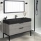 Modern Bathroom Vanity, 48 Inch, Free Standing