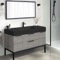 Modern Bathroom Vanity, 48 Inch, Free Standing