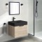 Floating Small Bathroom Vanity, Modern, 24 Inch