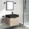 Floating Small Bathroom Vanity, Modern, 24 Inch