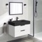 Floating Bathroom Vanity, Modern, 32 Inch