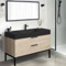 Modern Bathroom Vanity, 48 Inch, Free Standing