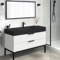 Modern Bathroom Vanity, 48 Inch, Free Standing