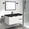 Wall Mounted Bathroom Vanity, 36 Inch