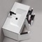 Wall Mounted Bathroom Vanity, Modern, 36 Inch