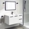 Wall Mounted Bathroom Vanity, Modern, 36 Inch