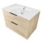 Wall Mounted Bathroom Vanity, Modern, 32 Inch