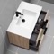 36 Inch Bathroom Vanity, Wall Mounted, Modern