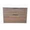 36 Inch Bathroom Vanity, Wall Mounted, Modern, Walnut