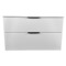 Wall Mounted Bathroom Vanity, Modern, 40 Inch