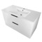 Wall Mounted Bathroom Vanity, Modern, 40 Inch