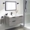 Wall Mounted Bathroom Vanity, Modern, 36 Inch