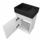 Small Floating Vanity, 16 Inch, Glossy White