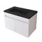 Floating Bathroom Vanity - 30 Inch, Modern, Glossy White