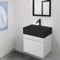 Small Bathroom Vanity, Floating, 24 Inch
