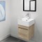 Small Vanity, Floating, Modern, 16 Inch