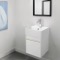 Small Vanity, Floating, Modern, 16 Inch