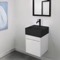 Small Bathroom Vanity, Floating, 16 Inch
