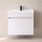 Small Floating Vanity, 24 Inch, Modern, Glossy White
