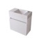 Small Floating Vanity, 24 Inch, Modern, Glossy White