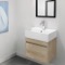 Small Bathroom Vanity, Floating, Modern, 24 Inch