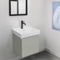 Floating Small Bathroom Vanity, Modern, 18 Inch