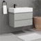 Wall Mounted Bathroom Vanity, Modern, 32 Inch