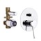 Single-Lever Bath and Shower Diverter With Deluxe Flange, Rough-In Valve Included