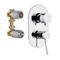 Dual Shower Head Shower System with Handheld