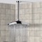9 Inch Ceiling Mount Rain Shower Head With Arm, Chrome