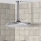 10 Inch Ceiling Mount Rain Shower Head With Arm, Chrome