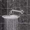 10 Inch Chrome Rain Shower Head With Arm