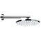 10 Inch Rain Shower Head With Arm, Chrome