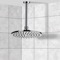 8 Inch Ceiling Mount Rain Shower Head With Arm, Chrome