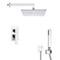 Rain Shower System with Handheld, Rain Shower Head, Shower Faucet Set