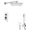 Rain Shower System with Handheld, Rain Shower Head, Shower Faucet Set