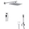 Rain Shower System with Handheld, Rain Shower Head, Shower Faucet Set