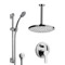Ceiling Rain Shower System with Handheld, Rain Shower Head, Shower Faucet Set