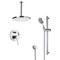 Ceiling Rain Shower System with Handheld, Rain Shower Head, Shower Faucet Set
