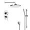 Rain Shower System with Handheld, Rain Shower Head, Shower Faucet Set