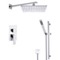Rain Shower System with Handheld, Rain Shower Head, Shower Faucet Set