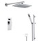 Rain Shower System with Handheld, Rain Shower Head, Shower Faucet Set