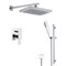 Rain Shower System with Handheld, Rain Shower Head, Shower Faucet Set