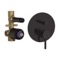 Matte Black Rain Shower System with Handheld, Rain Shower Head, Shower Faucet Set